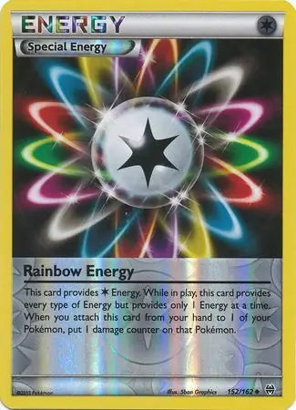 Rainbow Energy 152/162 (XY - BREAKthrough)  - Reverse Holofoil | Good Games Adelaide SA