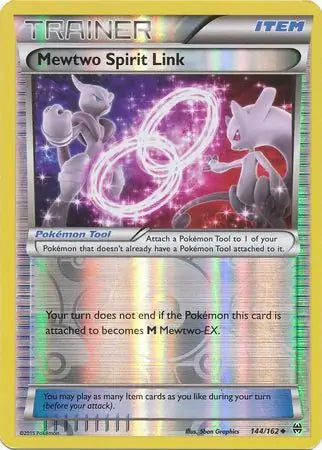 Mewtwo Spirit Link 144/162 (XY - BREAKthrough)  - Reverse Holofoil | Good Games Adelaide SA