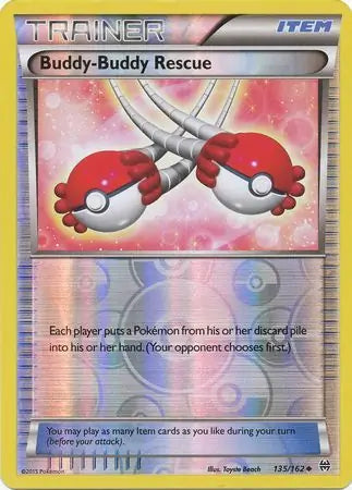 Buddy Buddy Rescue 135/162 (XY - BREAKthrough)  - Reverse Holofoil | Good Games Adelaide SA