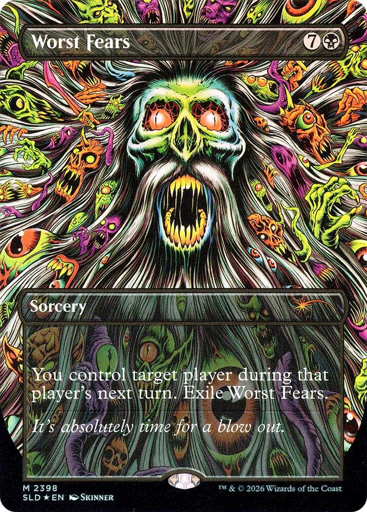 Worst Fears 2396 (Secret Lair Drop Series)  - Foil | Good Games Adelaide SA