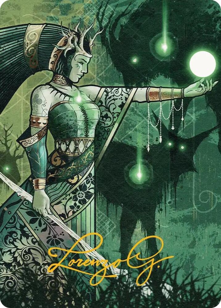 Shamanic Revelation Art Card Gold Stamped Signature 47 (Art Series: Secrets of Strixhaven)  | Good Games Adelaide SA