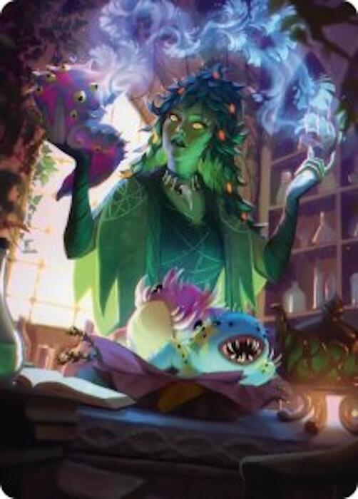 Dina Essence Brewer Art Card 33 (Art Series: Secrets of Strixhaven)  | Good Games Adelaide SA