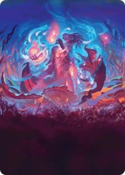 Prismari the Inspiration Art Card 21 (Art Series: Secrets of Strixhaven)  | Good Games Adelaide SA