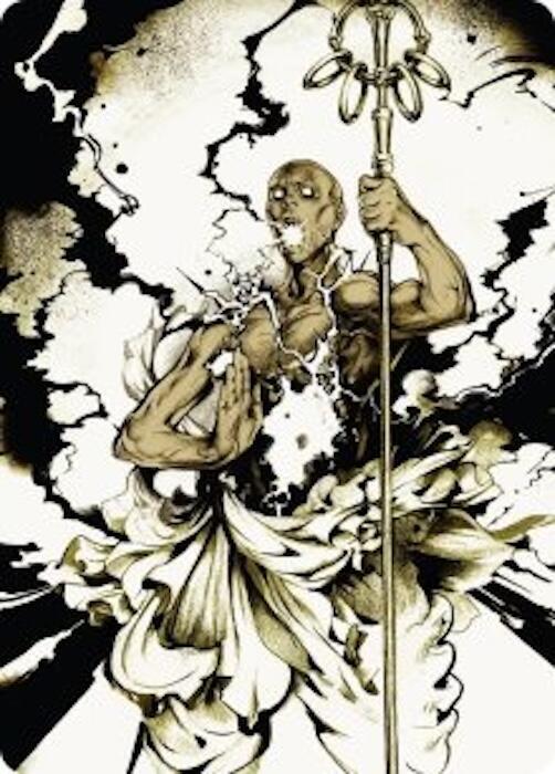 Burst Lightning Art Card 51 (Art Series: Secrets of Strixhaven)  | Good Games Adelaide SA