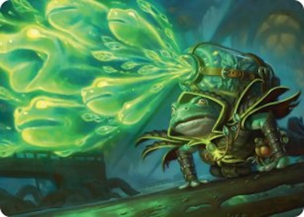 Burrog Barrage Art Card 15 (Art Series: Secrets of Strixhaven)  | Good Games Adelaide SA
