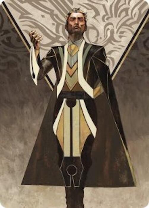 Ral Zarek Guest Lecturer Art Card 27 (Art Series: Secrets of Strixhaven)  | Good Games Adelaide SA