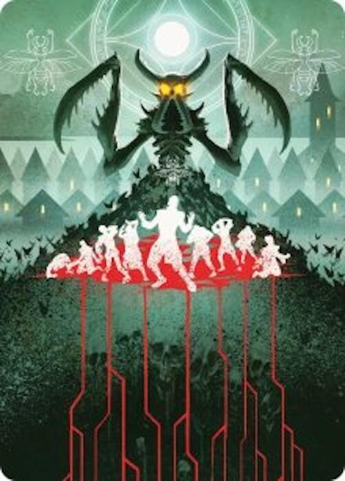 Feed the Swarm Art Card 44 (Art Series: Secrets of Strixhaven)  | Good Games Adelaide SA