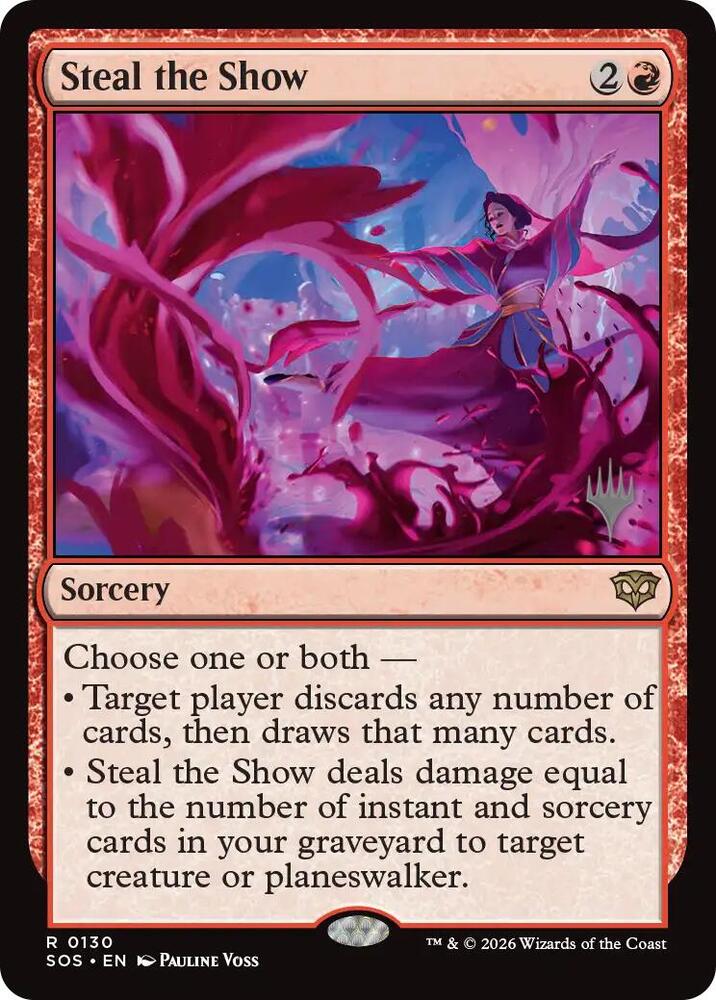 Steal the Show 130 (Promo Pack: Secrets of Strixhaven)  - Foil | Good Games Adelaide SA