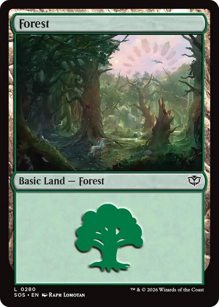 Forest 280 (Secrets of Strixhaven)  | Good Games Adelaide SA