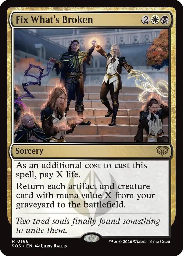 Fix Whats Broken 188 (Promo Pack: Secrets of Strixhaven)  | Good Games Adelaide SA