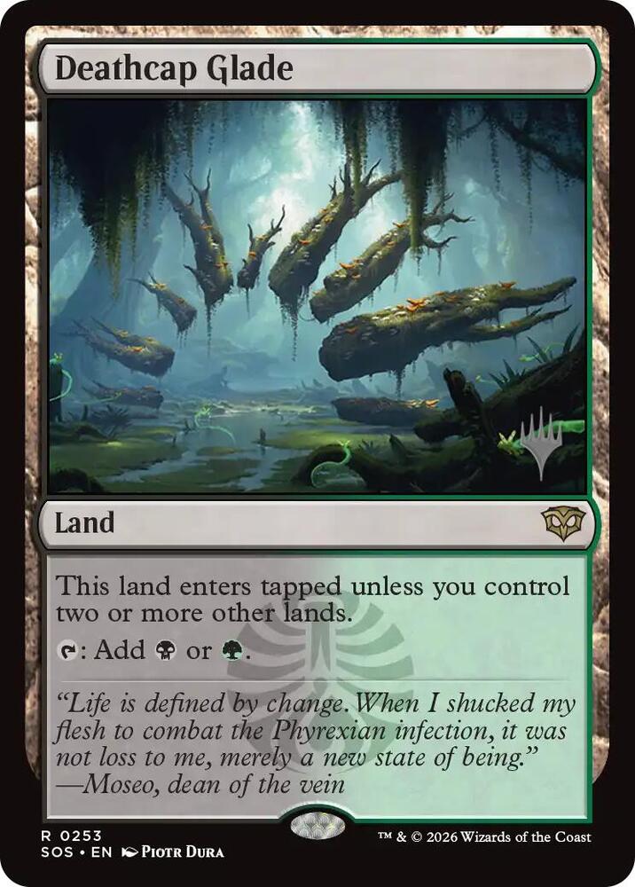 Deathcap Glade 253 (Promo Pack: Secrets of Strixhaven)  | Good Games Adelaide SA