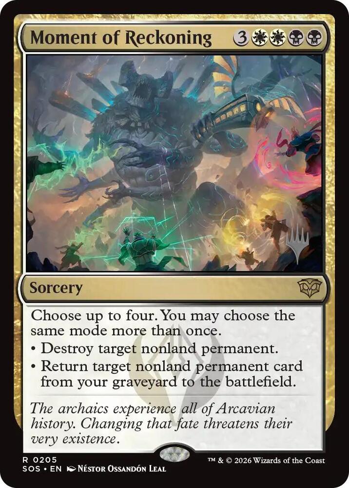 Moment of Reckoning 205 (Promo Pack: Secrets of Strixhaven)  | Good Games Adelaide SA
