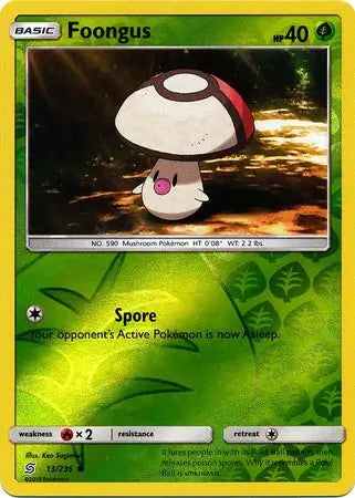 Foongus 13/236 (SM - Unified Minds)  - Reverse Holofoil | Good Games Adelaide SA