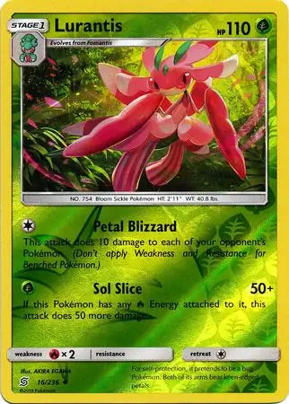 Lurantis 16/236 (SM - Unified Minds)  - Reverse Holofoil | Good Games Adelaide SA