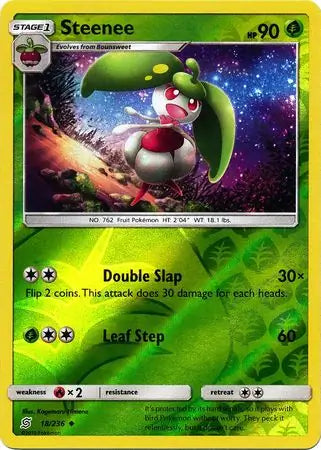 Steenee 18/236 (SM - Unified Minds)  - Reverse Holofoil | Good Games Adelaide SA