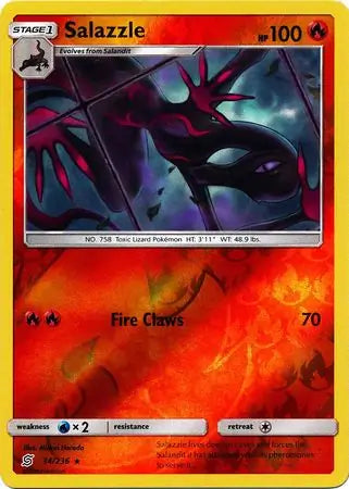 Salazzle 34/236 (SM - Unified Minds)  - Reverse Holofoil | Good Games Adelaide SA