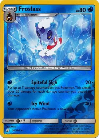 Froslass 38/236 (SM - Unified Minds)  - Reverse Holofoil | Good Games Adelaide SA