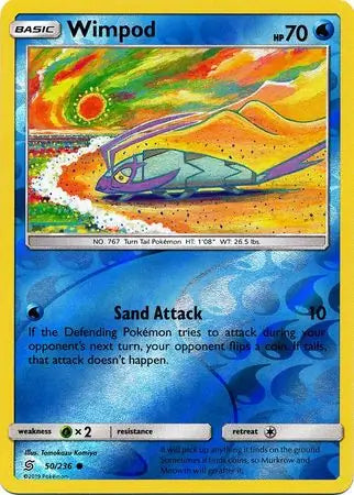 Wimpod 50/236 (SM - Unified Minds)  - Reverse Holofoil | Good Games Adelaide SA