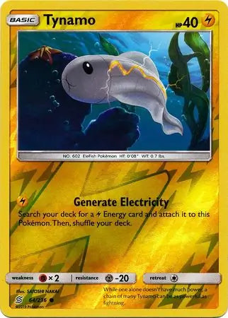 Tynamo 64/236 (SM - Unified Minds)  - Reverse Holofoil | Good Games Adelaide SA