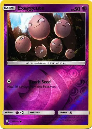 Exeggcute 73/236 (SM - Unified Minds)  - Reverse Holofoil | Good Games Adelaide SA