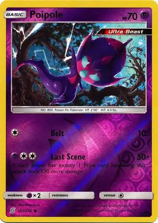 Poipole 102/236 (SM - Unified Minds)  - Reverse Holofoil | Good Games Adelaide SA