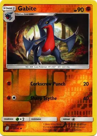 Gabite 113/236 (SM - Unified Minds)  - Reverse Holofoil | Good Games Adelaide SA