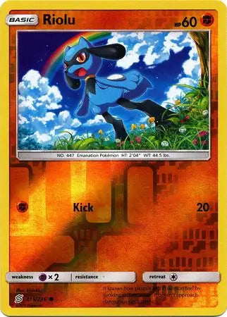 Riolu 115/236 (SM - Unified Minds)  - Reverse Holofoil | Good Games Adelaide SA