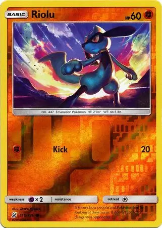 Riolu 116/236 (SM - Unified Minds)  - Reverse Holofoil | Good Games Adelaide SA