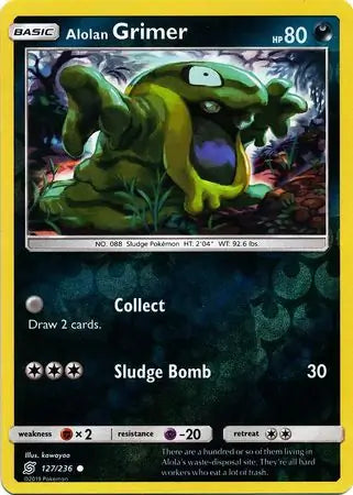 Alolan Grimer 127/236 (SM - Unified Minds)  - Reverse Holofoil | Good Games Adelaide SA