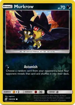 Murkrow 128/236 (SM - Unified Minds)  - Reverse Holofoil | Good Games Adelaide SA