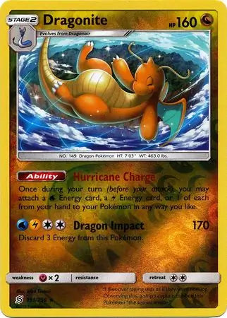 Dragonite 151/236 (SM - Unified Minds)  - Reverse Holofoil | Good Games Adelaide SA