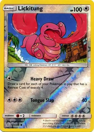 Lickitung 161/236 (SM - Unified Minds)  - Reverse Holofoil | Good Games Adelaide SA