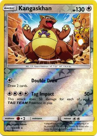Kangaskhan 163/236 (SM - Unified Minds)  - Reverse Holofoil | Good Games Adelaide SA