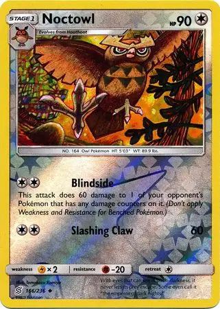Noctowl 166/236 (SM - Unified Minds)  - Reverse Holofoil | Good Games Adelaide SA