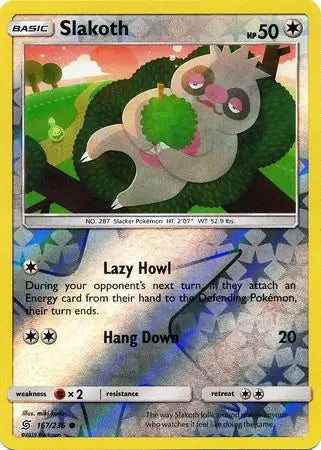 Slakoth 167/236 (SM - Unified Minds)  - Reverse Holofoil | Good Games Adelaide SA