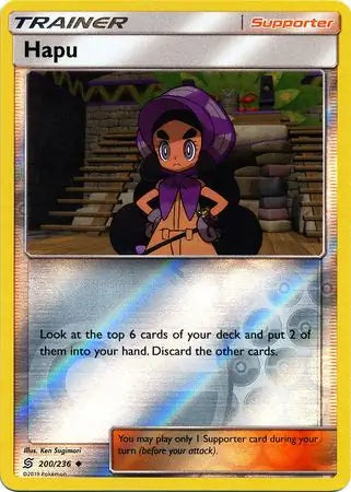 Hapu 200/236 (SM - Unified Minds)  - Reverse Holofoil | Good Games Adelaide SA