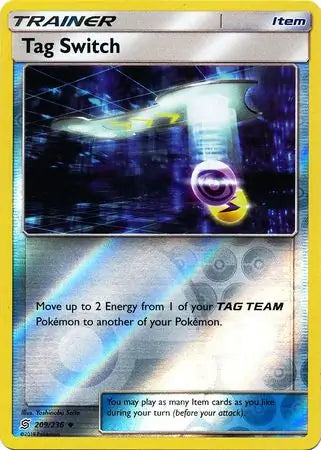 Tag Switch 209/236 (SM - Unified Minds)  - Reverse Holofoil | Good Games Adelaide SA