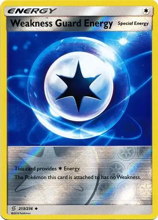Weakness Guard Energy 213/236 (SM - Unified Minds)  - Reverse Holofoil | Good Games Adelaide SA
