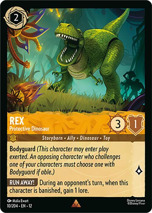 Rex, Protective Dinosaur 10/204 (Wilds Unknown)  | Good Games Adelaide SA