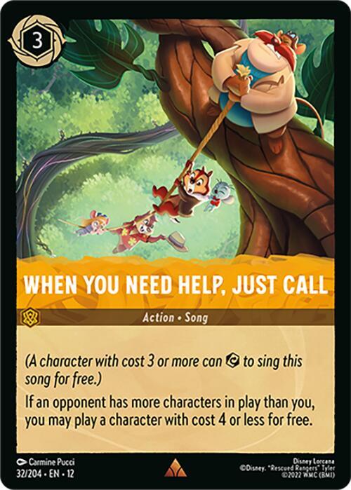When You Need Help, Just Call 32/204 (Wilds Unknown)  - Cold Foil | Good Games Adelaide SA
