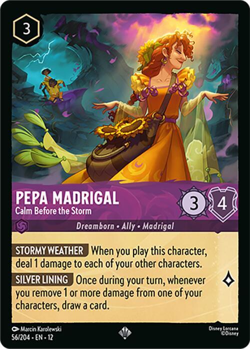 Pepa Madrigal, Calm Before the Storm 56/204 (Wilds Unknown)  | Good Games Adelaide SA