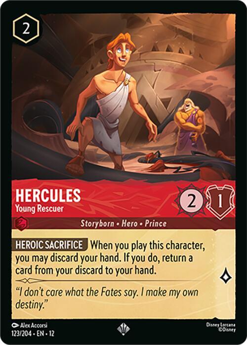 Hercules, Young Rescuer 123/204 (Wilds Unknown)  | Good Games Adelaide SA