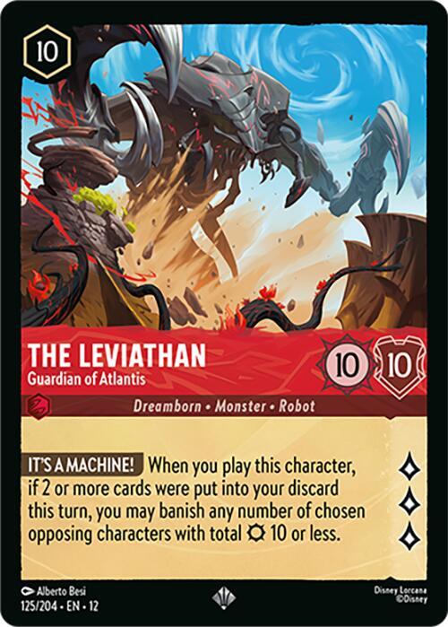 The Leviathan, Guardian of Atlantis 125/204 (Wilds Unknown)  - Cold Foil | Good Games Adelaide SA