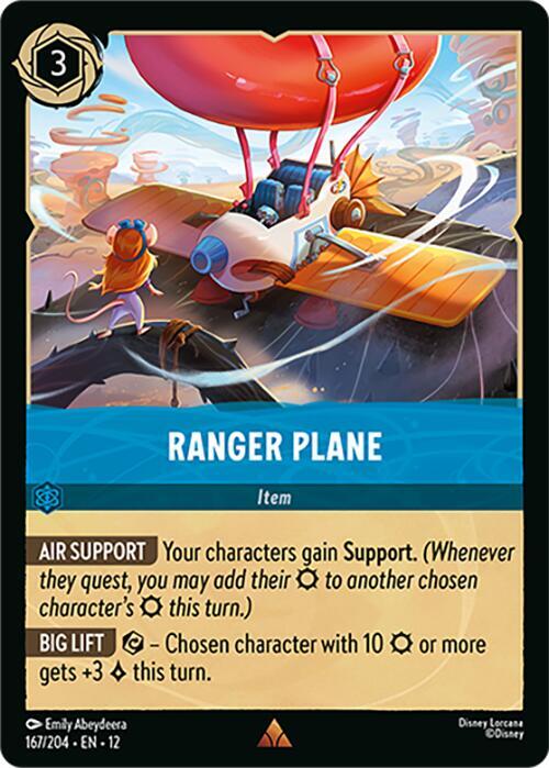 Ranger Plane 167/204 (Wilds Unknown)  | Good Games Adelaide SA