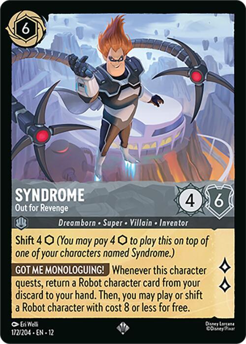 Syndrome, Out for Revenge 172/204 (Wilds Unknown)  - Cold Foil | Good Games Adelaide SA