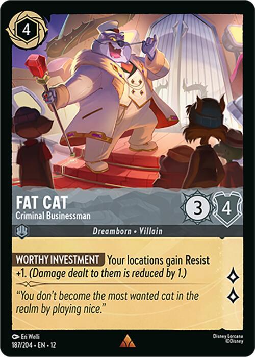 Fat Cat, Criminal Businessman 187/204 (Wilds Unknown)  | Good Games Adelaide SA