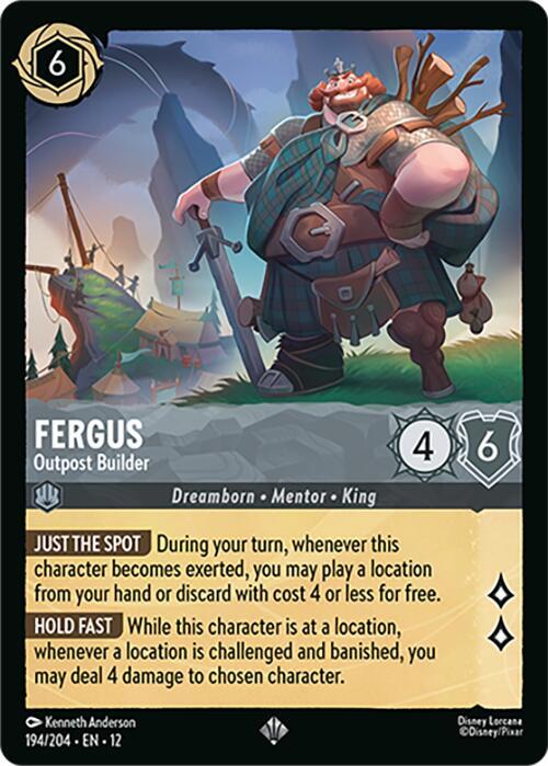 Fergus, Outpost Builder 194/204 (Wilds Unknown)  | Good Games Adelaide SA