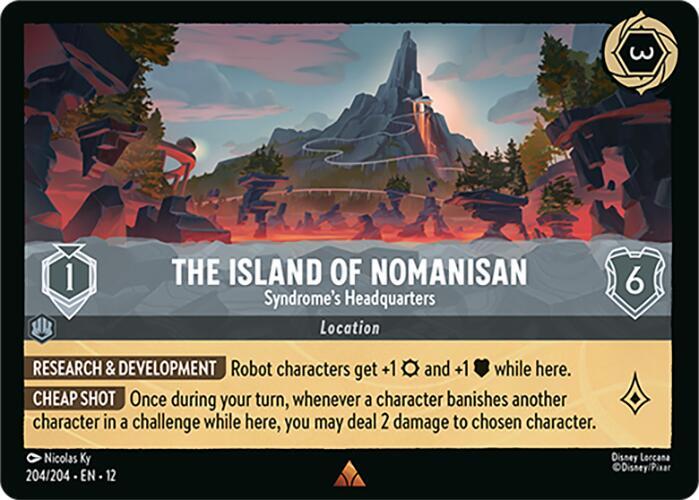 The Island of Nomanisan, Syndrome's Headquarters 204/204 (Wilds Unknown)  | Good Games Adelaide SA