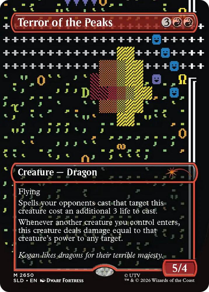 Terror of the Peaks 2650 (Secret Lair Drop Series)  - Foil | Good Games Adelaide SA