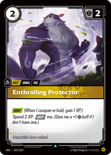 Enthralling Protector 162/219 (Unleashed)  | Good Games Adelaide SA